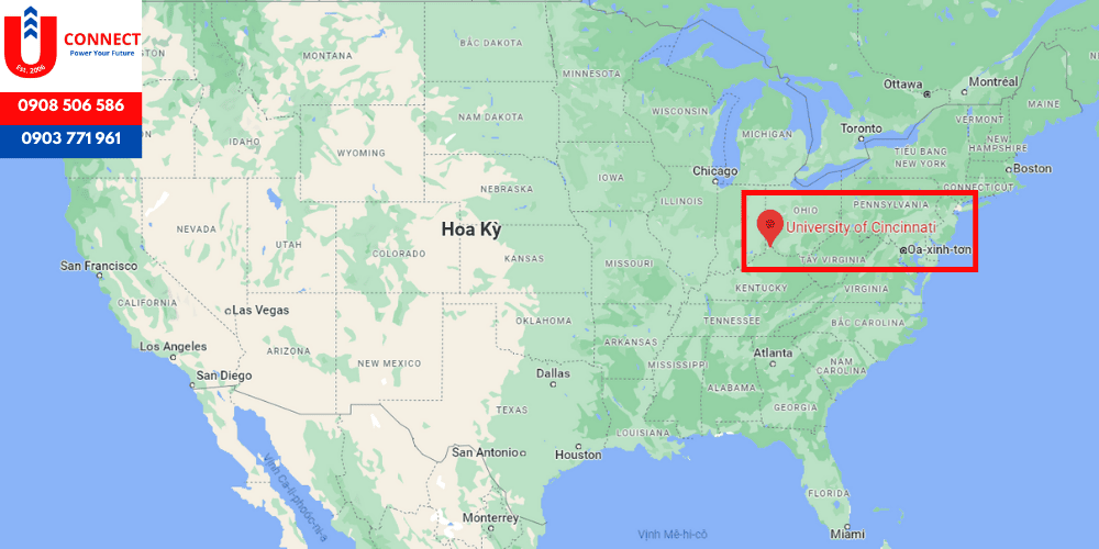 Đại học Cincinnati, bang Ohio, Mỹ